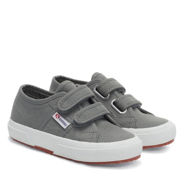 CA Superga 2750 Jstrap Classic Kids Grey Sage