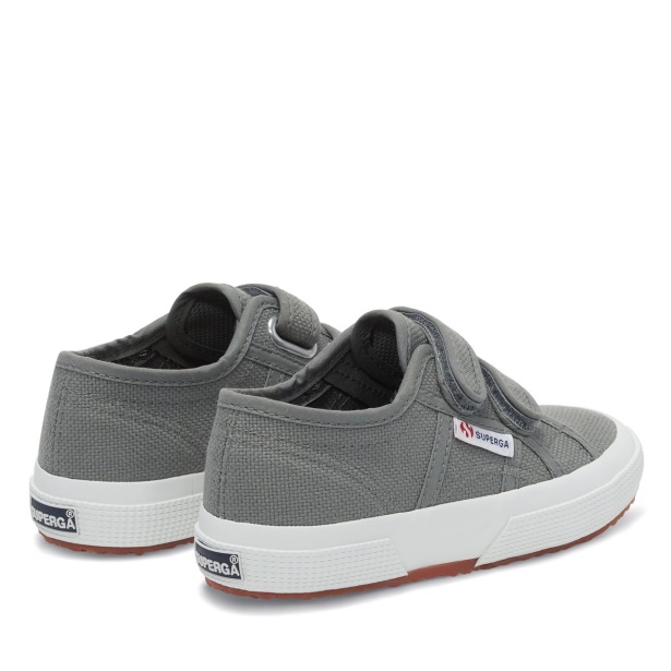 CA Superga 2750 Jstrap Classic Kids Grey Sage