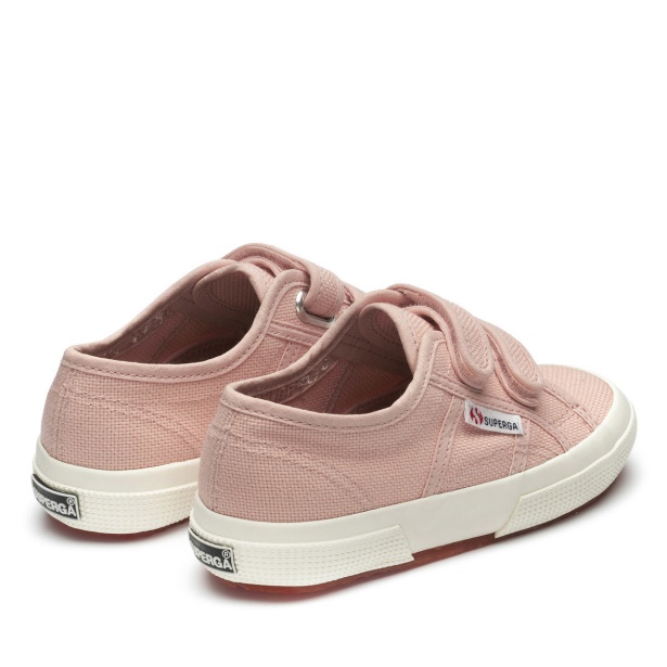 CA Superga 2750 Jstrap Classic Kids Pink Blush - F Avorio