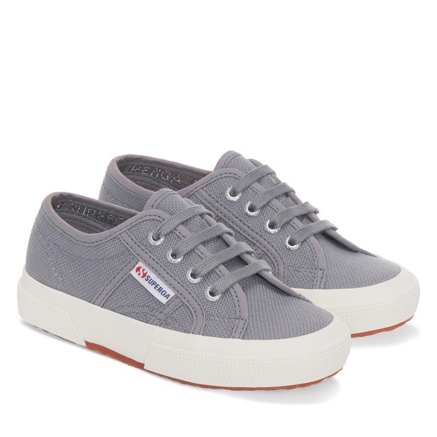 CA Superga 2750 Jcot Classic Kids Grey Bluish-F Avorio