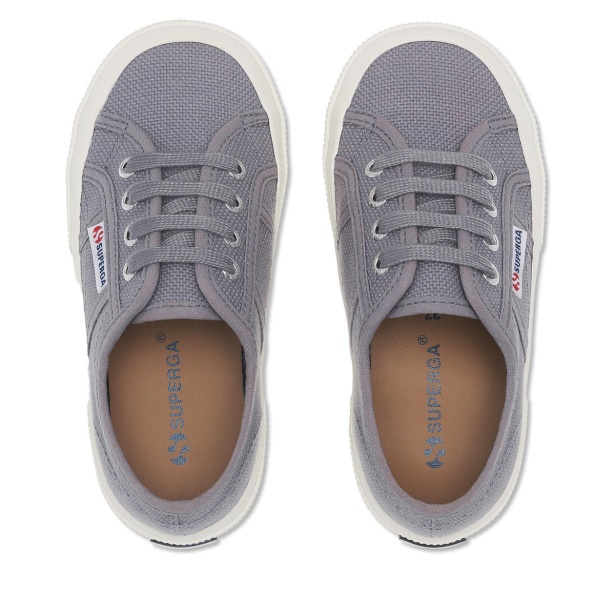 CA Superga 2750 Jcot Classic Kids Grey Bluish-F Avorio