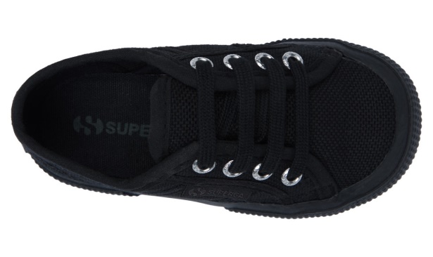CA Superga 2750 Jcot Classic Kids Total Black