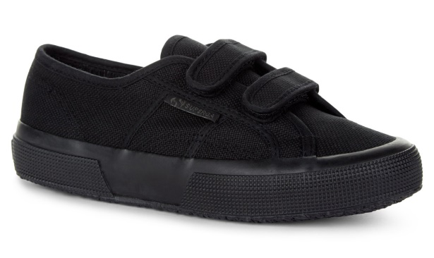 CA Superga 2750 Jstrap Classic Kids Total Black