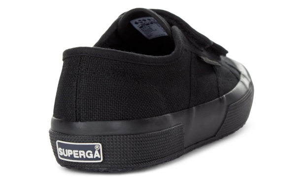 CA Superga 2750 Jstrap Classic Kids Total Black