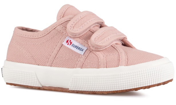 CA Superga 2750 Jstrap Classic Kids Pink Smoke