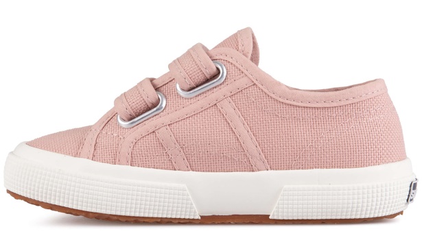 CA Superga 2750 Jstrap Classic Kids Pink Smoke