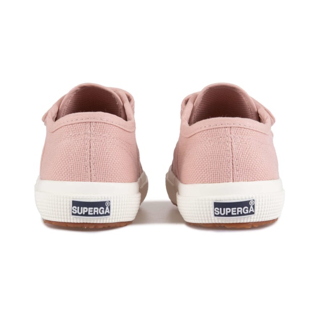 CA Superga 2750 Jstrap Classic Kids Pink Smoke