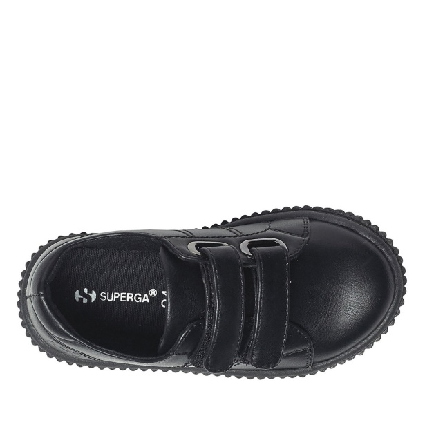 CA Superga 4869 Synthetic Strap Black
