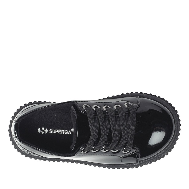 CA Superga 4867 Varnish Black