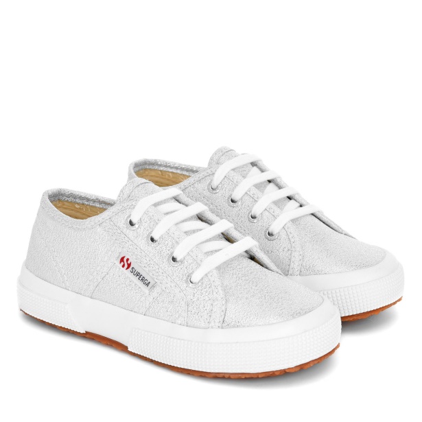 CA Superga 2750 Lamew Kids Grey Silver