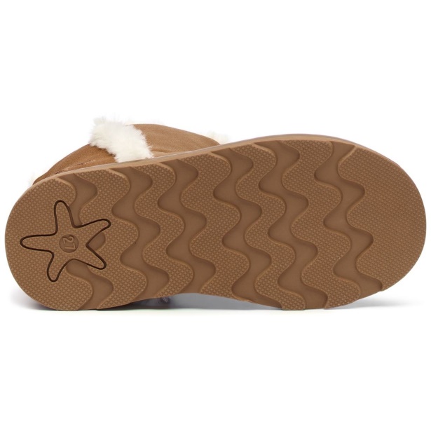 CA Superga 4033 Kids Faux Suede Brown Bronze