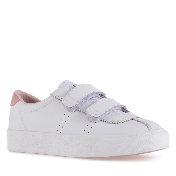 CA Superga 2843 CA Superga Sport Club S Kids White-Pink Smoke