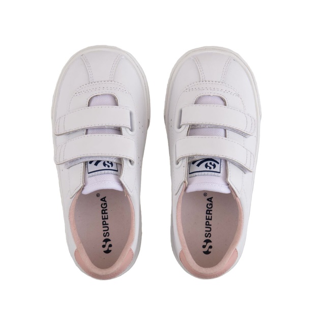 CA Superga 2843 CA Superga Sport Club S Kids White-Pink Smoke