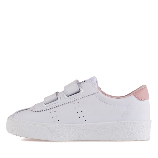CA Superga 2843 CA Superga Sport Club S Kids White-Pink Smoke
