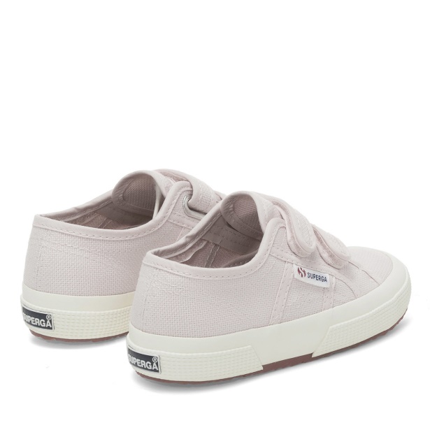 CA Superga 2750 Jstrap Classic Kids Pink Ish-F Avorio