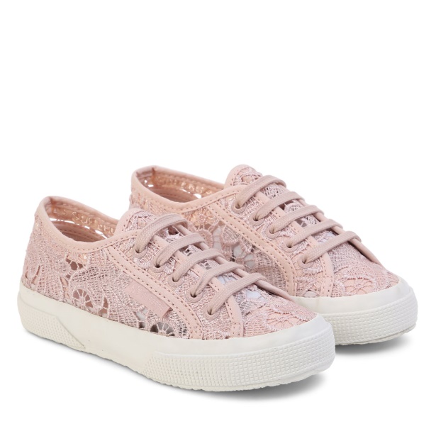 CA Superga 2750 Kids Macrame Pink Skin