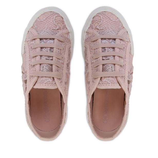 CA Superga 2750 Kids Macrame Pink Skin