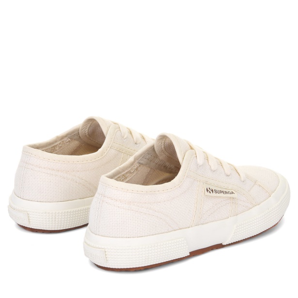 CA Superga 2750 Kids Organic Canvas Natural Dye Weeds