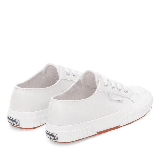 CA Superga 2750 Kids Vegan Faux Leather White